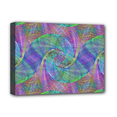 Spiral Pattern Swirl Pattern Deluxe Canvas 16  X 12   by Nexatart