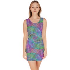 Spiral Pattern Swirl Pattern Bodycon Dress by Nexatart