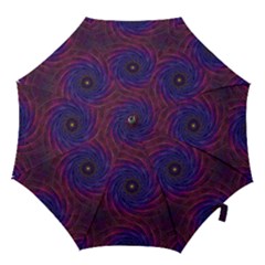 Pattern Seamless Repeat Spiral Hook Handle Umbrellas (small) by Nexatart