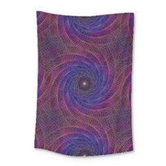 Pattern Seamless Repeat Spiral Small Tapestry by Nexatart