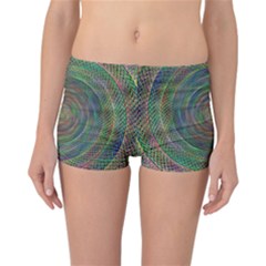 Spiral Spin Background Artwork Reversible Boyleg Bikini Bottoms