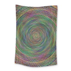 Spiral Spin Background Artwork Small Tapestry