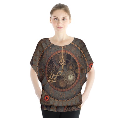 Steampunk, Awesome Clocks Blouse by FantasyWorld7