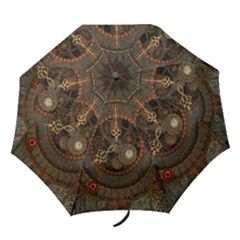 Steampunk, Awesome Clocks Folding Umbrellas by FantasyWorld7