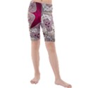 Morocco Motif Pattern Travel Kids  Mid Length Swim Shorts View1