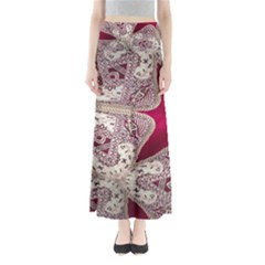 Morocco Motif Pattern Travel Full Length Maxi Skirt by Nexatart