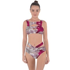 Morocco Motif Pattern Travel Bandaged Up Bikini Set  by Nexatart