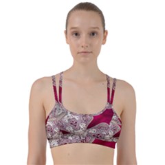 Morocco Motif Pattern Travel Line Them Up Sports Bra