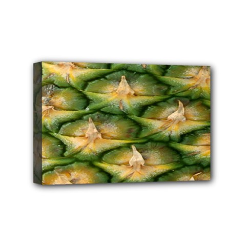 Pineapple Pattern Mini Canvas 6  X 4  by Nexatart