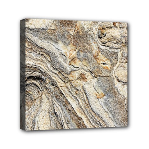 Background Structure Abstract Grain Marble Texture Mini Canvas 6  X 6  by Nexatart