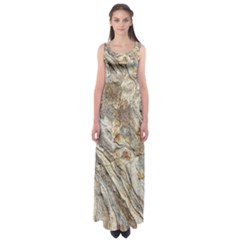 Background Structure Abstract Grain Marble Texture Empire Waist Maxi Dress by Nexatart