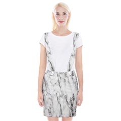 Marble Granite Pattern And Texture Braces Suspender Skirt by Nexatart