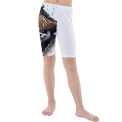 Warrior Panda T Shirt Kids  Mid Length Swim Shorts by AmeeaDesign