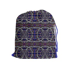 Sanskrit Link Time Space  Drawstring Pouches (extra Large) by MRTACPANS