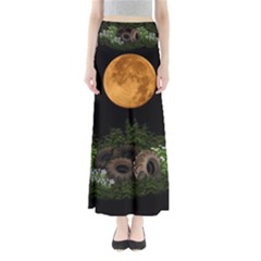 Ecology  Full Length Maxi Skirt by Valentinaart