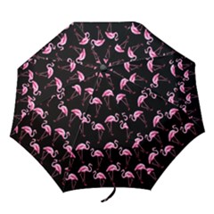 Flamingo Pattern Folding Umbrellas by Valentinaart