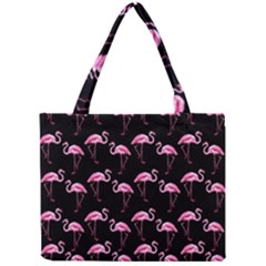 Flamingo Pattern Mini Tote Bag by Valentinaart