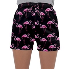 Flamingo Pattern Sleepwear Shorts