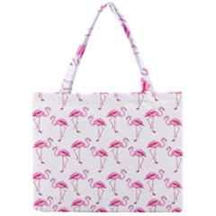 Flamingo Pattern Mini Tote Bag by Valentinaart