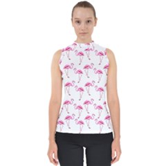 Flamingo Pattern Shell Top