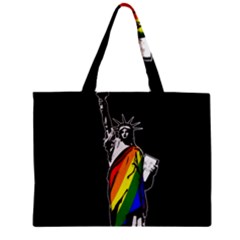 Pride Statue Of Liberty  Zipper Mini Tote Bag by Valentinaart