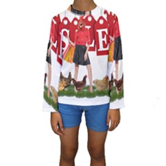 Sale Kids  Long Sleeve Swimwear by Valentinaart