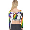 LGBT New York Long Sleeve Crop Top View2