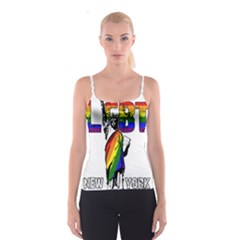 Lgbt New York Spaghetti Strap Top by Valentinaart