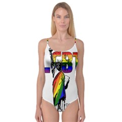 Lgbt New York Camisole Leotard  by Valentinaart