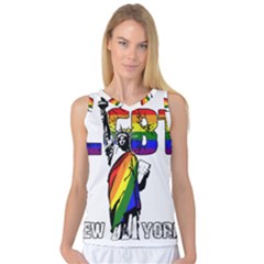 Lgbt New York Women s Basketball Tank Top by Valentinaart