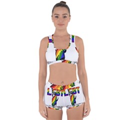 Lgbt New York Racerback Boyleg Bikini Set by Valentinaart