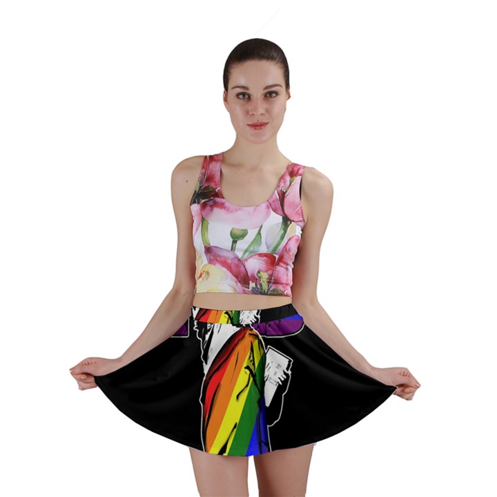 LGBT New York Mini Skirt