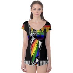 LGBT New York Boyleg Leotard 