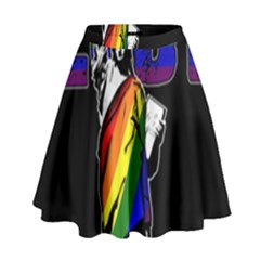 LGBT New York High Waist Skirt