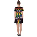 LGBT New York Drop Hem Mini Chiffon Dress View2