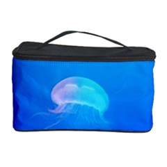 Jellyfish Cosmetic Storage Case by Valentinaart