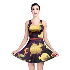 Tropical Fish Reversible Skater Dress by Valentinaart