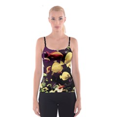 Tropical Fish Spaghetti Strap Top by Valentinaart