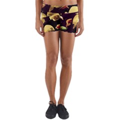 Tropical Fish Yoga Shorts