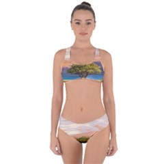 Landscape Criss Cross Bikini Set