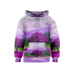 Landscape Kids  Zipper Hoodie