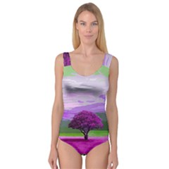 Landscape Princess Tank Leotard  by Valentinaart