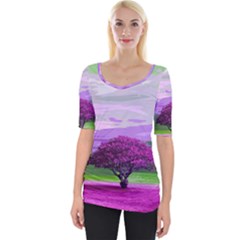 Landscape Wide Neckline Tee