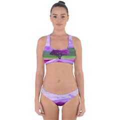 Landscape Cross Back Hipster Bikini Set