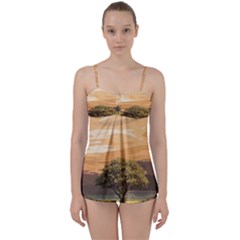 Landscape Babydoll Tankini Set