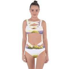 Landscape Bandaged Up Bikini Set 