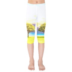 Landscape Kids  Capri Leggings 