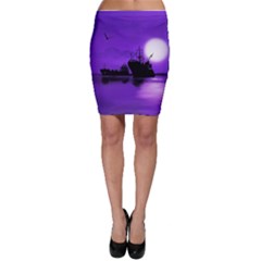 Open Sea Bodycon Skirt by Valentinaart