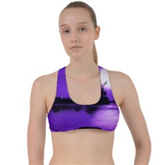 Open Sea Criss Cross Racerback Sports Bra