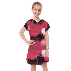 Open Sea Kids  Drop Waist Dress